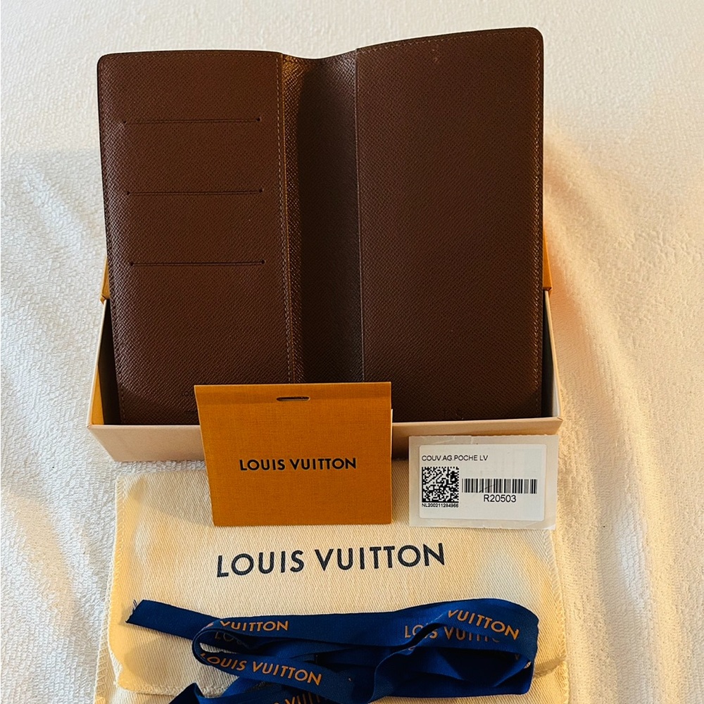 Louis Vuitton agenda pocket canvas monogram